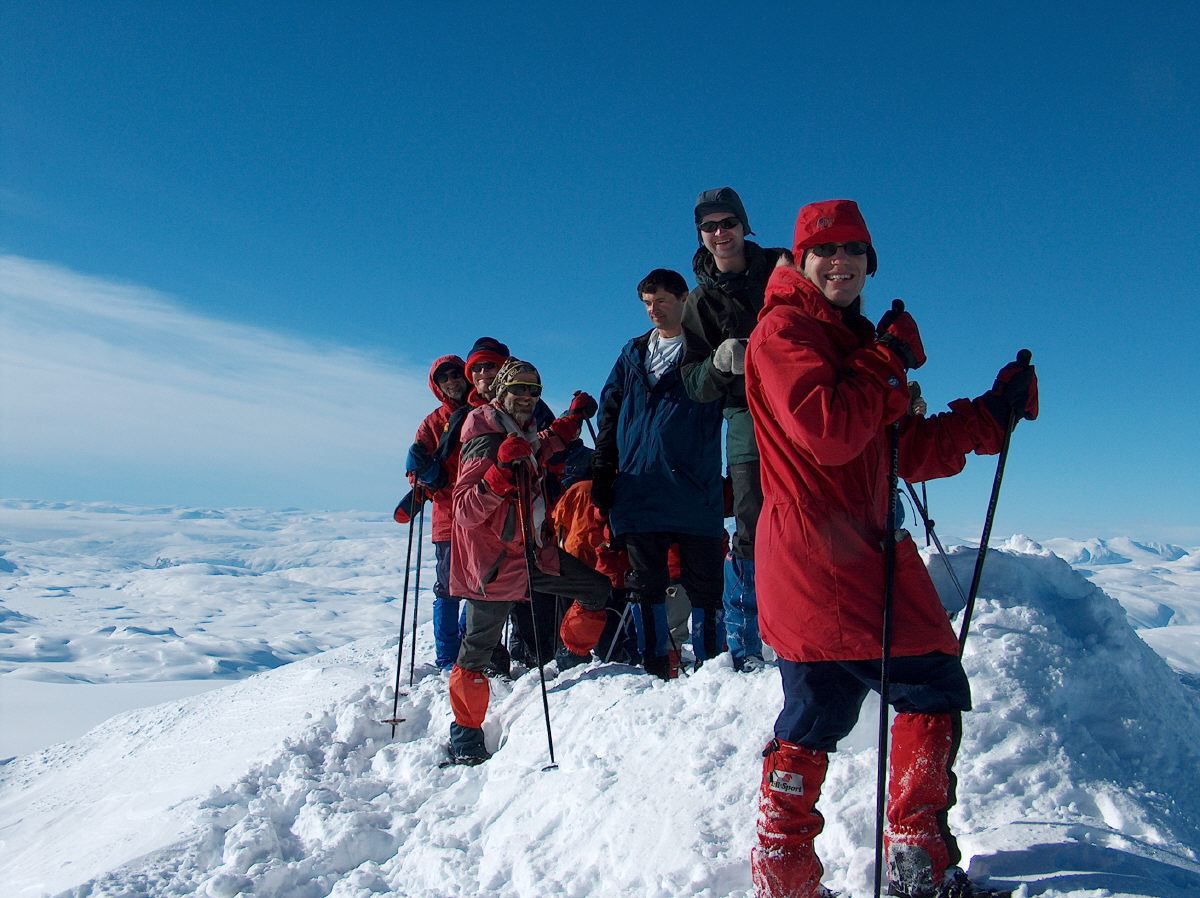 Looking S from top of Storebjørn, 15/3/2005, by Inge Rimstad